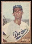 62T #5 Sandy Koufax