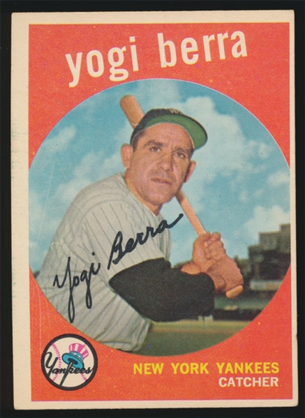 BB 59T #180 Yogi Berra