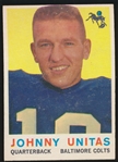 FB 59T #1 Johnny Unitas