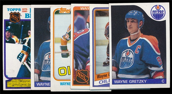 HOC (6) Wayne Gretzky Cards