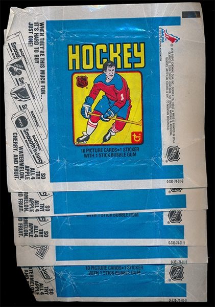 HOC 79/80T (5) Wax Pack Wrappers