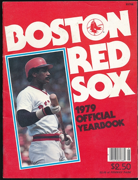 BB 1979 Boston Red Sox Yearbook