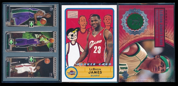 BK (3) Lebron James Cards