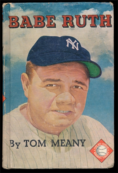 1951 Babe Ruth Harcover book by Tom Meany.