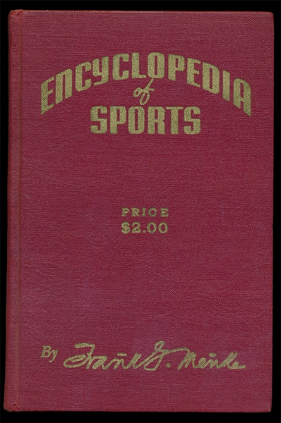 MS 1939 Encyclopedia of Sports