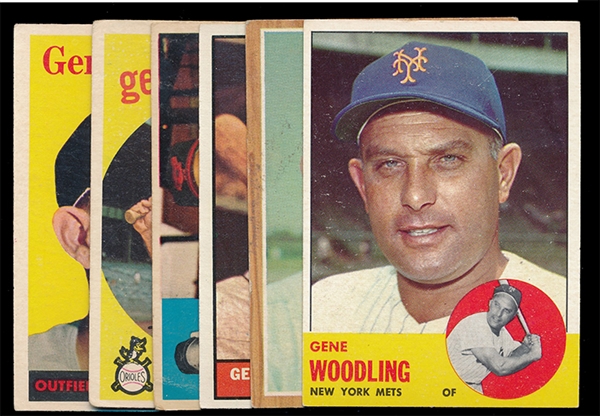BB (6) Gene Woodling Cards