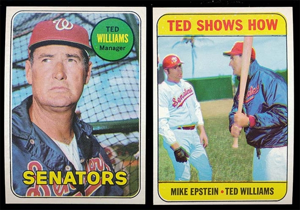 BB 69T (2) Ted Williams Cards