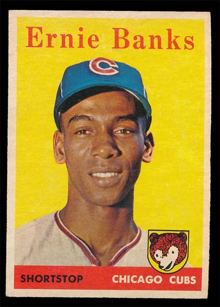 BB 58T #310 Ernie Banks