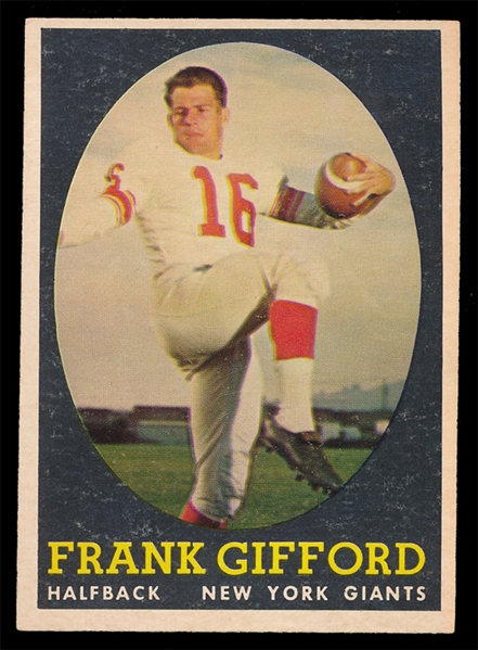 FB 58T #73 Frank Gifford