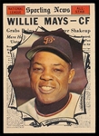 BB 61T #579 Willie Mays AS