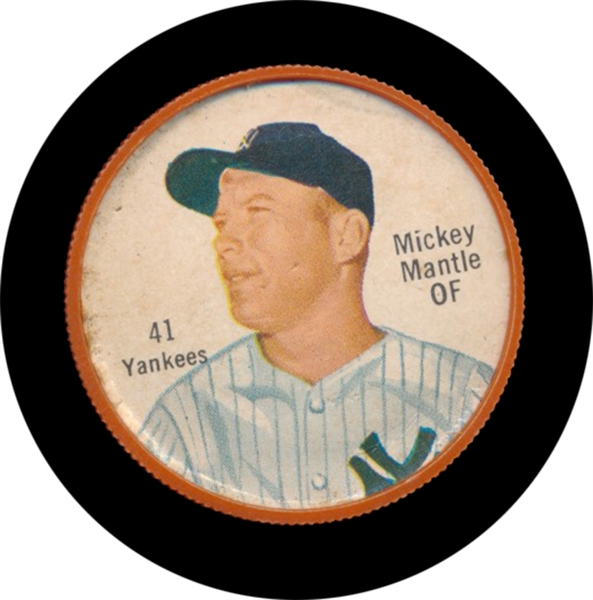 BB 62S #41 Mickey Mantle