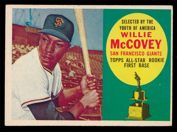 BB 60T #316 Willie McCovey Rookie