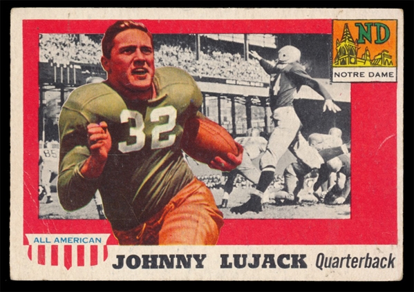 FB 55T All American #52 Johnny Lujack