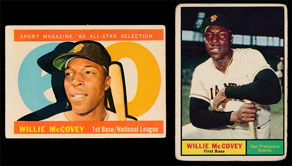BB (2) Willie McCovey cards