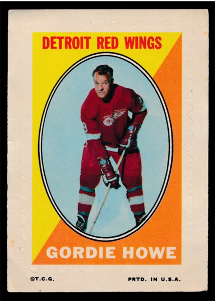 HOC 70T Gordie Howe Sticker