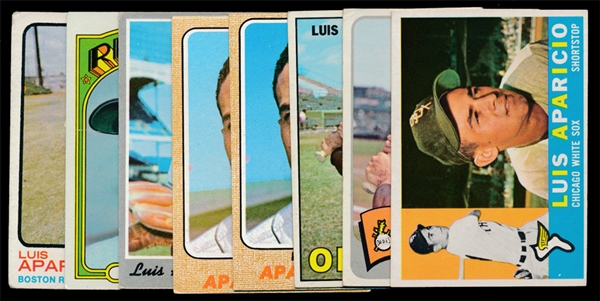 BB (8) Luis Aparicio Cards