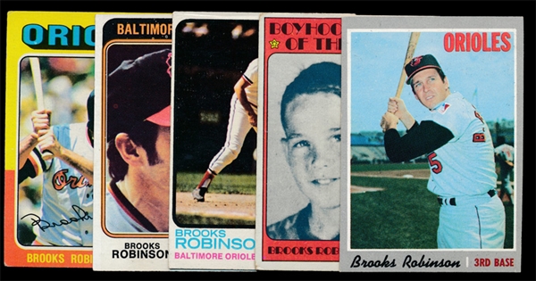 BB (6) Brooks Robinson Cards