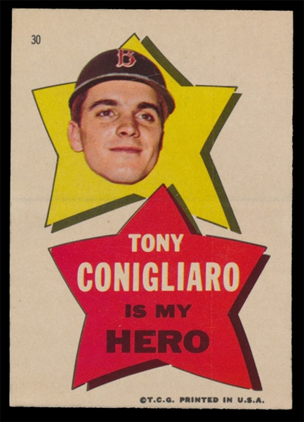 BB 67T Sticker Tony Conigliaro