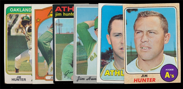 BB (6) Jim Hunter Cards