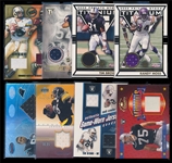 FB (8) Game Used Jersey Cards