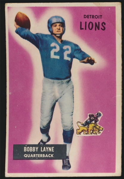 FB 55B #71 Bobby Layne