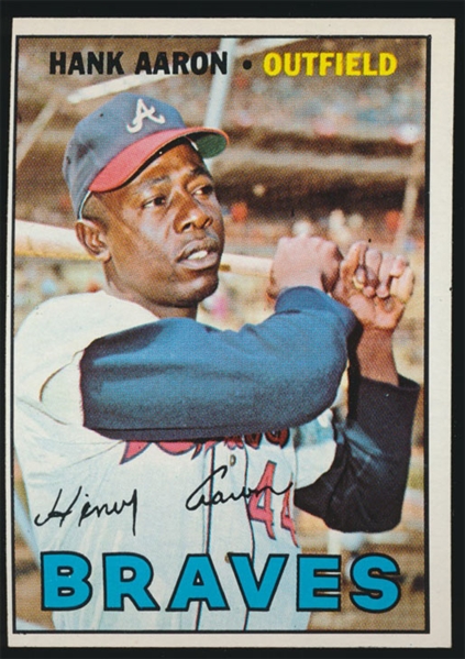 BB 67T #250 Hank Aaron