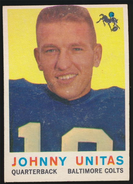 FB 59T #1 Johnny Unitas