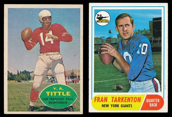 FB (2) Topps All time Great QB’s