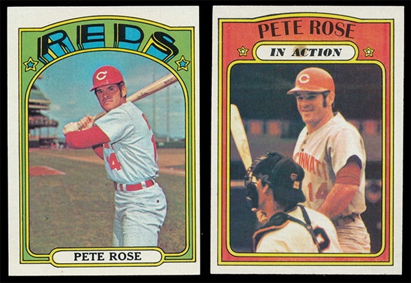 BB 72T #’s 559 & 560 Pete Rose