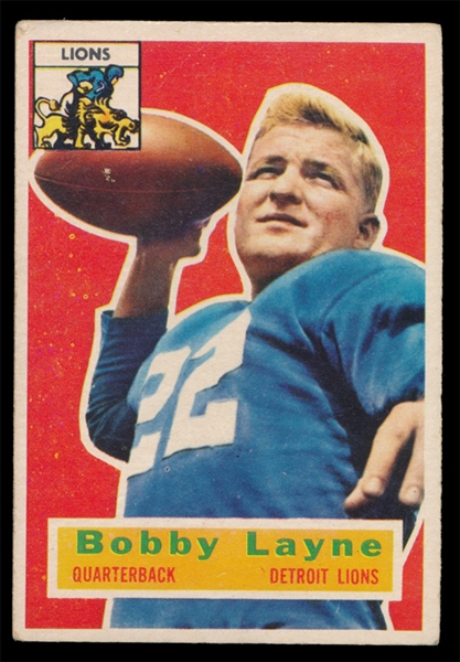 FB 56T #116 Bobby Layne