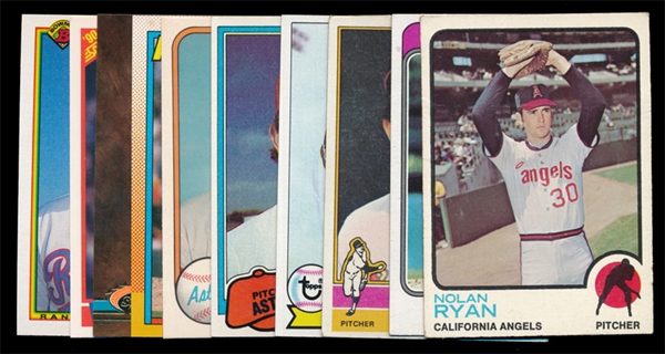 BB (10) Nolan Ryan Cards