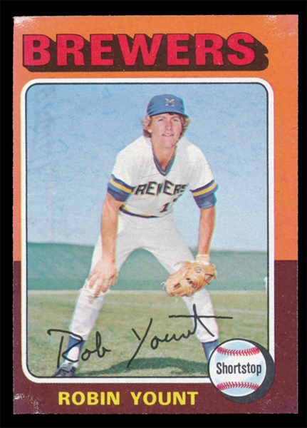 BB 75T #223 Robin Yount Rookie