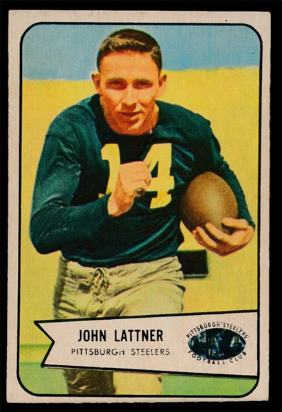 FB 54B #128 John Lattner