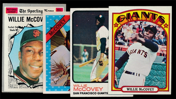 BB (4) Willie McCovey Cards