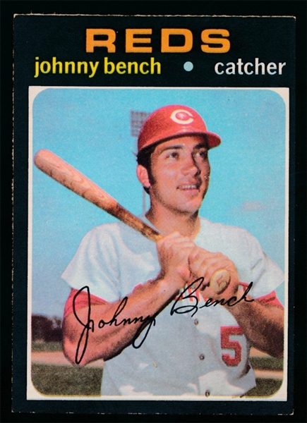 BB 71OPC #250 Johnny Bench