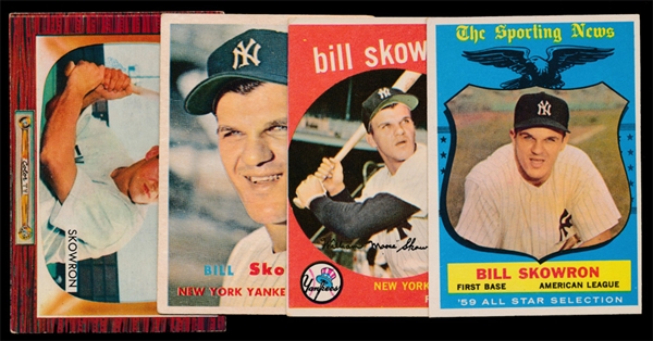 BB (4) Bill Skowron Cards