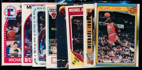 BK (11) Michael Jordan Cards
