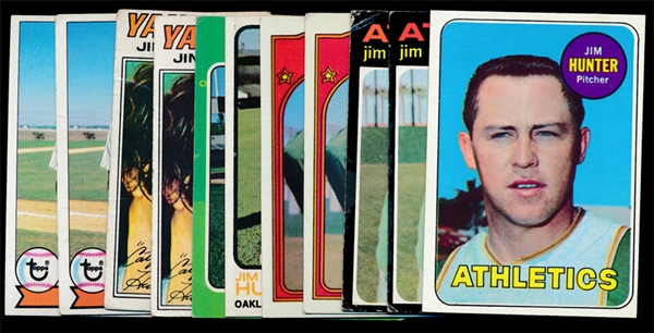 BB (11) Jim Hunter Cards