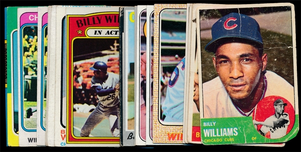BB (20) Billy Williams Cards