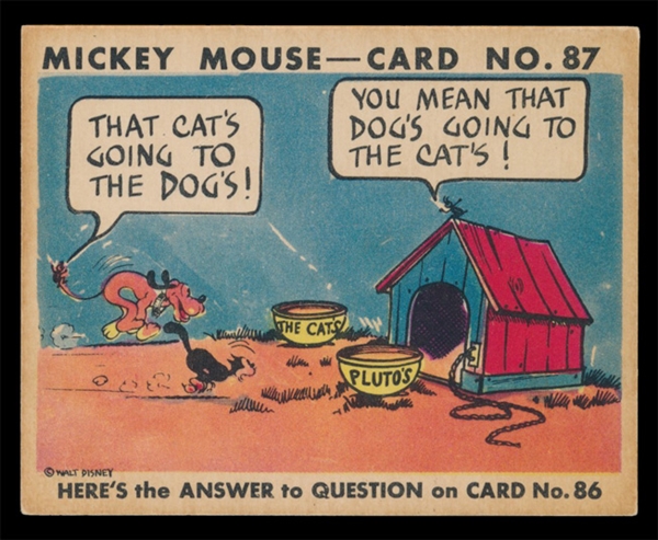 NS 1935 R89 Mickey Mouse #87 That Cat’s