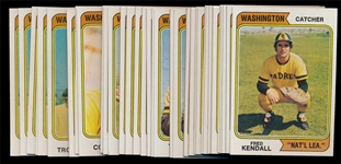 BB 74T (52) Washington National League Cards