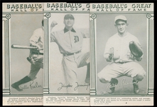 BB 48E (3) Hall of Fame Cards