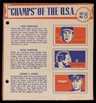 BB 40W Champs sheet with Lombardi