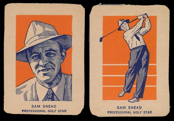 G 52W (3) Sam Snead Cards