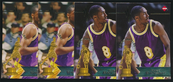 BK 97CE (4) Kobe Bryant Cards