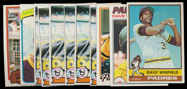 BB (11) Dave Winfield Cards