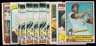 BB (11) Dave Winfield Cards