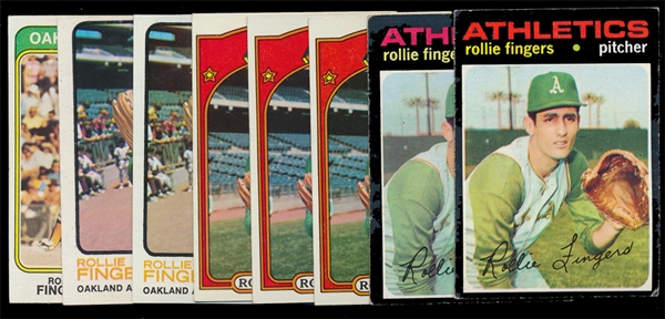 BB (8) Rollie Fingers Cards