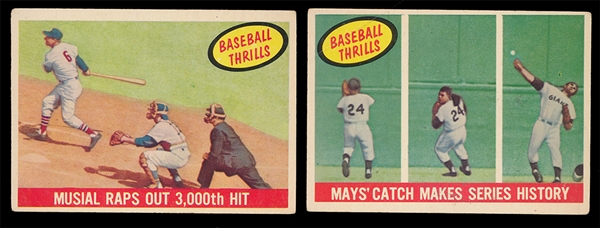 BB 59T Mays & Musial Thrills