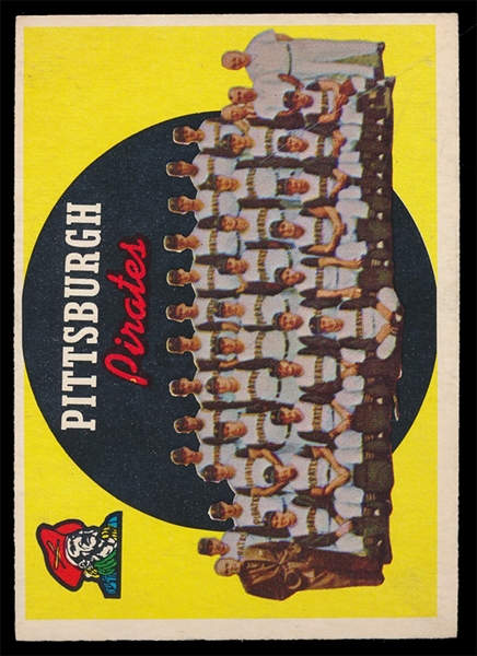 BB 59T #528 Pirates Team Card